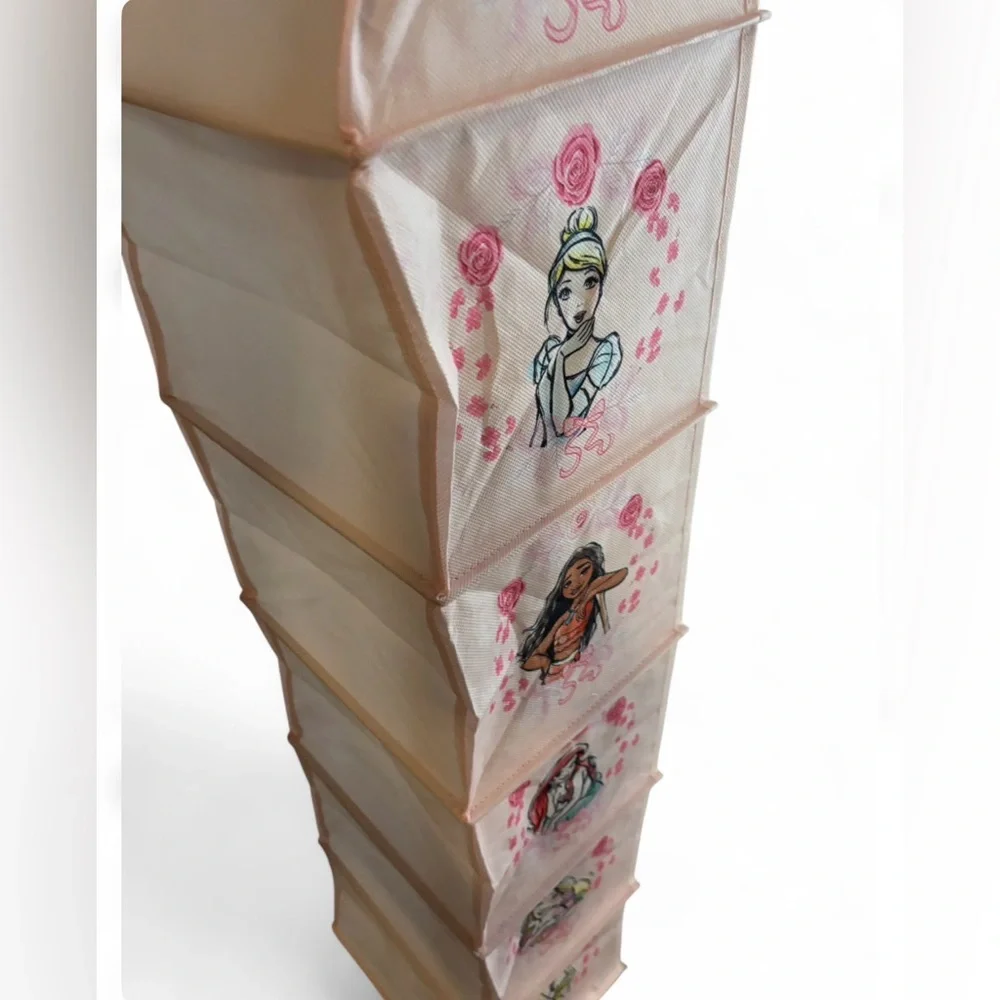 Disney Princess 6-Shelf Hanging Closet Organizer